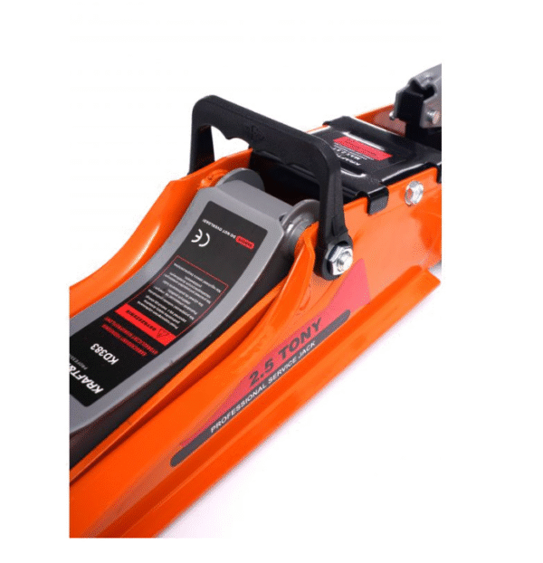 Крик хидравличен тип крокодил 2,5 тона KraftDele с ВЪРТЯЩА ДРЪЖКА