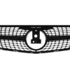 Хром/черна диамантена решетка за Mercedes C класа W204 седан, комби, купе 2007-2014
