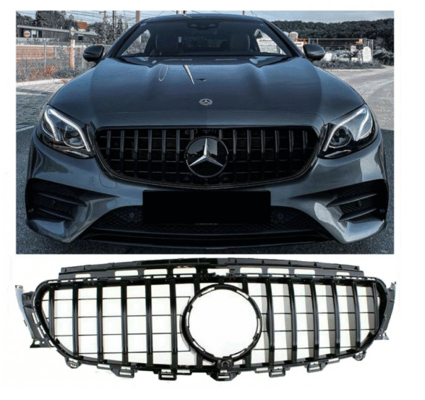 Черен лак решетка тип GT за Mercedes E класа W213 седан, S213 комби, C238 купе, А238 кабрио