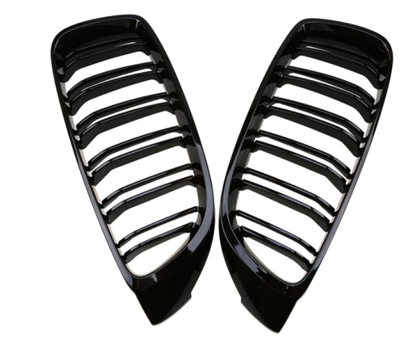 Бъбреци за BMW F32 / F33 / F36 (2013+) Черен Гланц Двойни