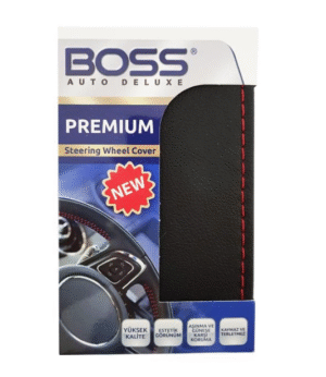 с5 Калъф шиещ Boss - черен с червено