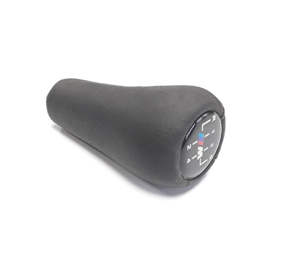 Топка за скоростен лост кожа - черна М