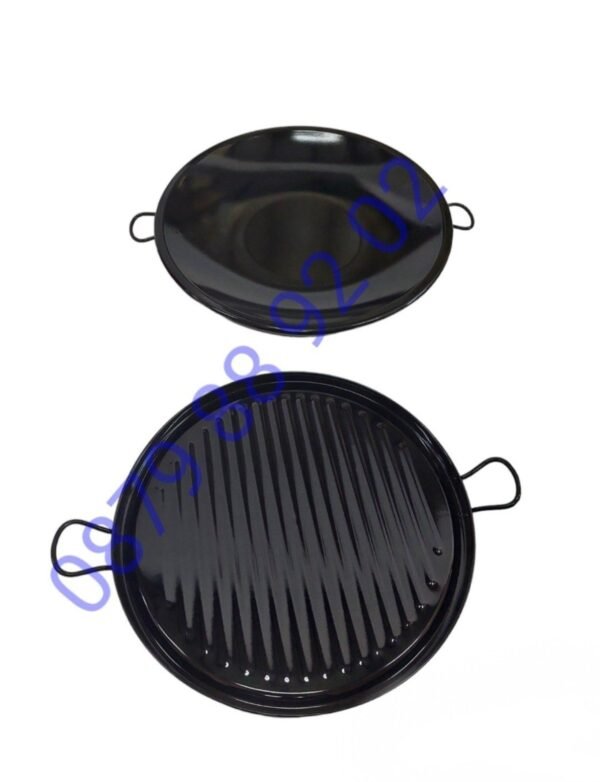 Газов котлон с тава , Газов котлон + сач / тава /