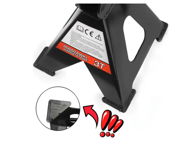 Стойка за крик 3 тона 2 броя Височина 270мм до 410мм - Marpol