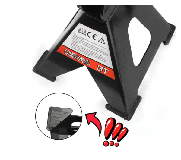 Стойка за крик 3 тона 2 броя Височина 270мм до 410мм - Marpol