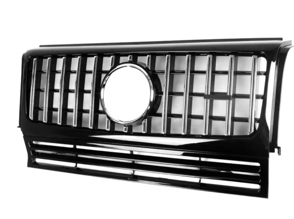 Хром/черна решетка тип GTR дизайн W464 за Mercedes G класа W463 1990-2018