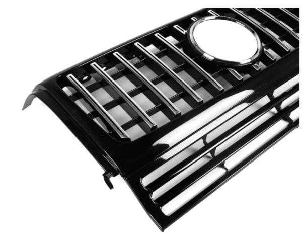 Хром/черна решетка тип GTR дизайн W464 за Mercedes G класа W463 1990-2018