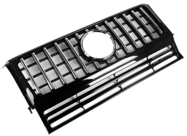 Хром/черна решетка тип GTR дизайн W464 за Mercedes G класа W463 1990-2018