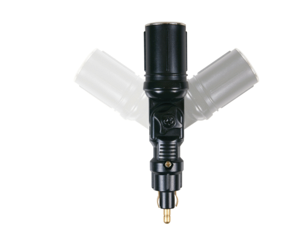 Адаптор Евро-букса / DIN - 120° 12-24V