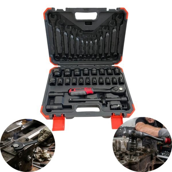 Ударно гедоре 1/2" 37 части STAHLMAYER