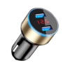 ш5 Волтметър за кола с 2бр USB изхода за зареждане