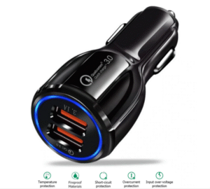 ш7 Зарядно за автомобил с два USB порта