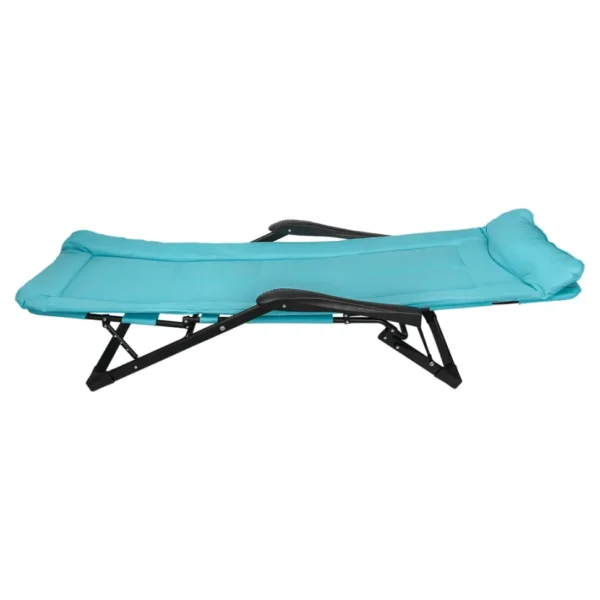 Сгъваем стол-шезлонг  - Син