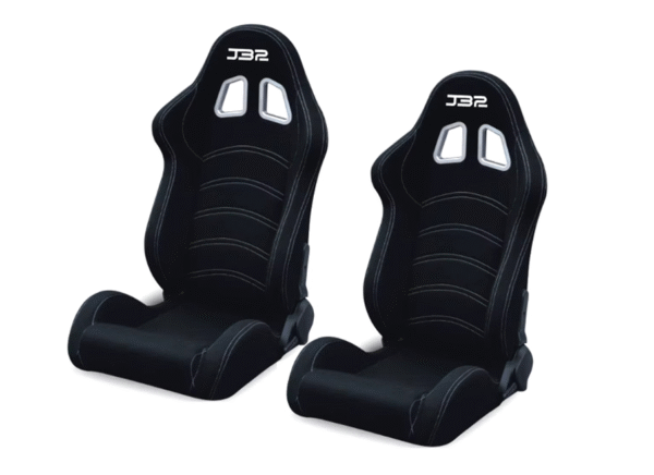 Спортни седалки за МПС - 1016 с бял конец