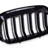 щ2 Бъбреци с двойни ребра черен лак за BMW X5 E70 / E71 2007-2013