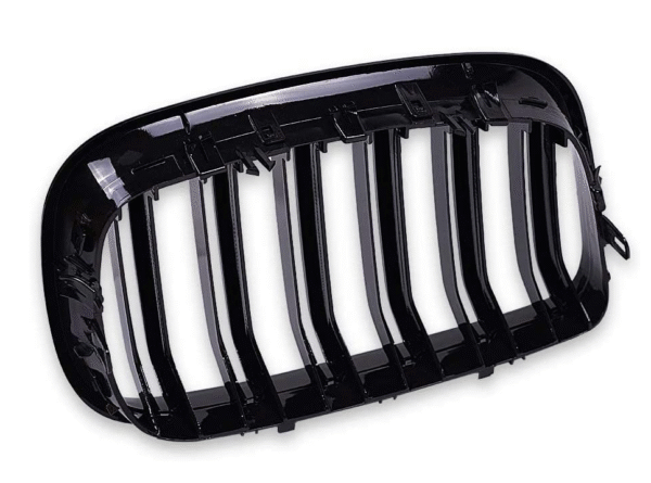 щ2 Бъбреци с двойни ребра черен лак за BMW X5 E70 / E71 2007-2013