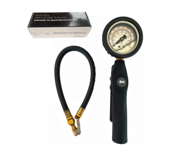 Пистолет с манометър за помпене на гуми - 1010