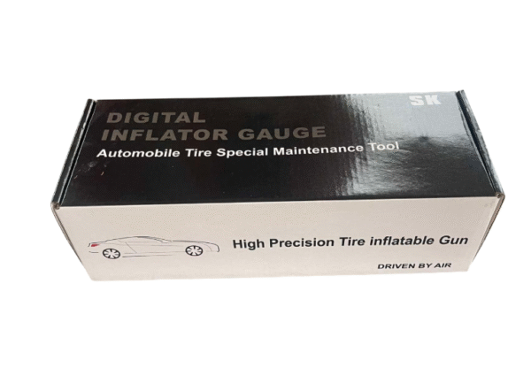 Пистолет с манометър за помпене на гуми - 1010