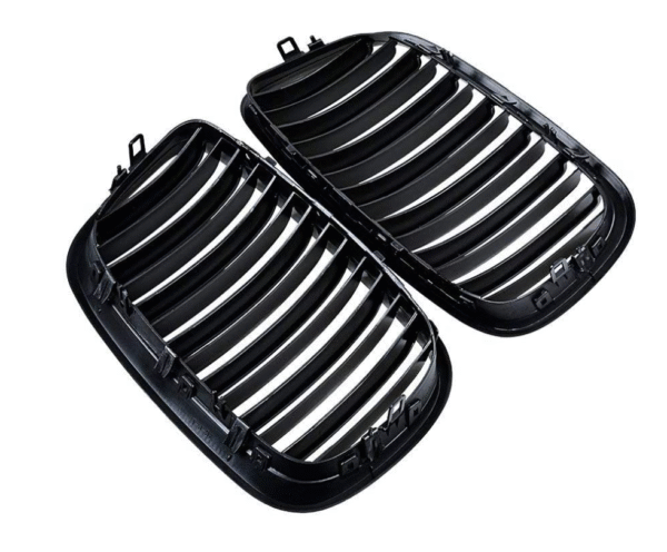 щ5 Бъбреци с двойни ребра черен лак за BMW X5 E70 / E71 2007-2013