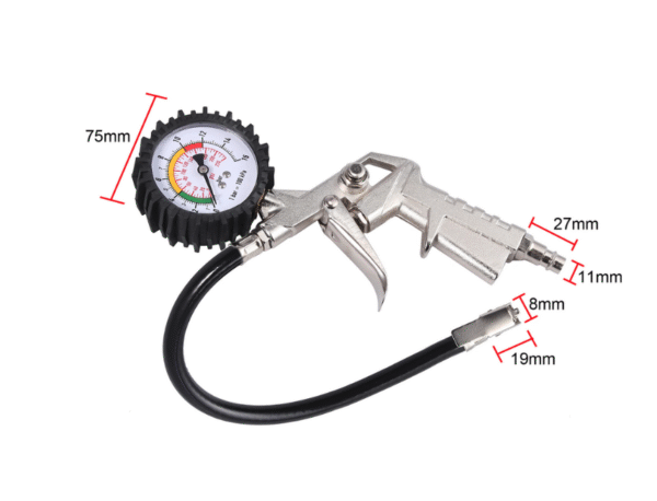 щ8 Пистолет с манометър за помпене на гуми - 1013