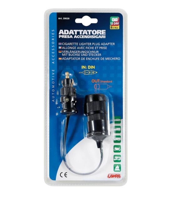 Адаптор Евро-букса / DIN 12-24V