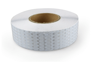 Светлоотразително тиксо- бяло