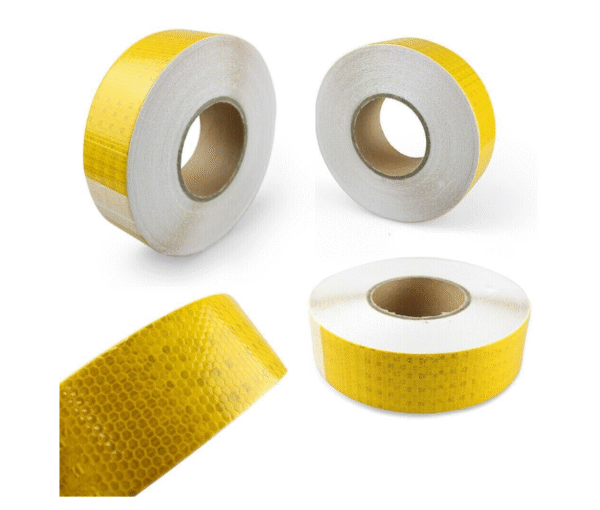 Светлоотразително тиксо- жълто