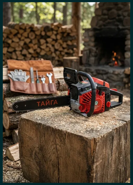 Бензинова резачка ТАЙГА 58см3