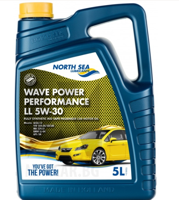 NORTH SEA WAVE POWER PERFORMANCE LL 5W-30 5L