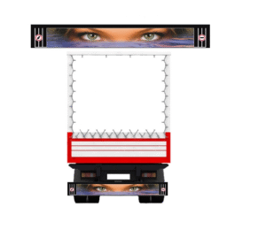 f4 Калобран за ремарке 35 x 240 см