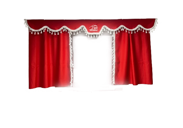 Комплект пердета 3 части за камион - Сини