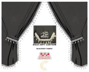 Комплект пердета 3 части за камион - Сиви