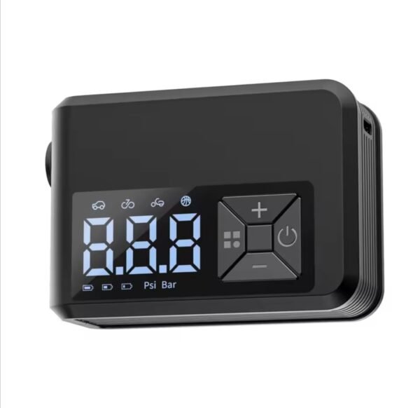 CC108 Преносима цифрова помпа за гуми за шосейни велосипеди, аксесоари, манометър за гуми с USB зареждане, мини помпа за електрически велосипеди
