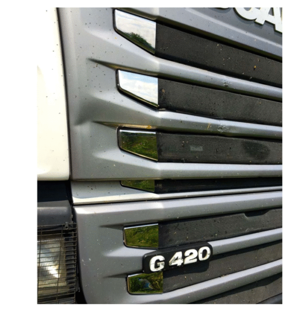 Декорация хром за решетка 12 части Scania Streamline R400-440