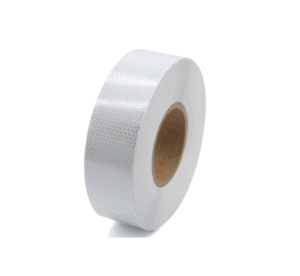 Светлоотразително тиксо- бяло