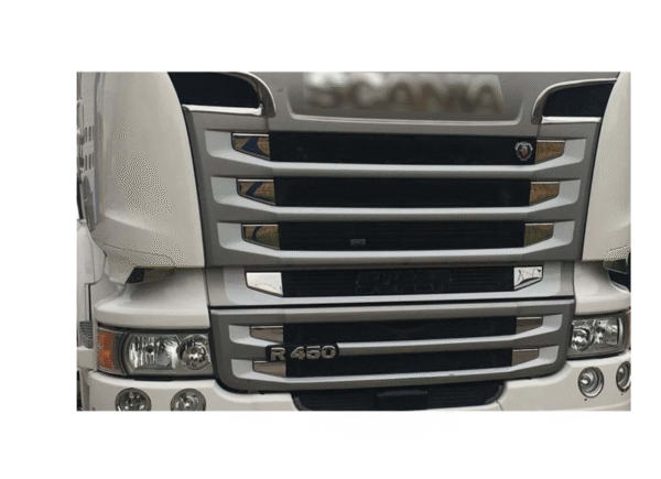 Декорация хром за решетка 12 части Scania Streamline R400-440