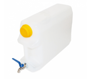 Туба за вода 10 литра с метално кранче