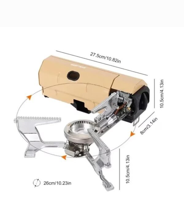 Туристически газов котлон Компактен и мощен