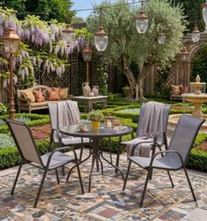 Градински комплект Маса и 4 стола