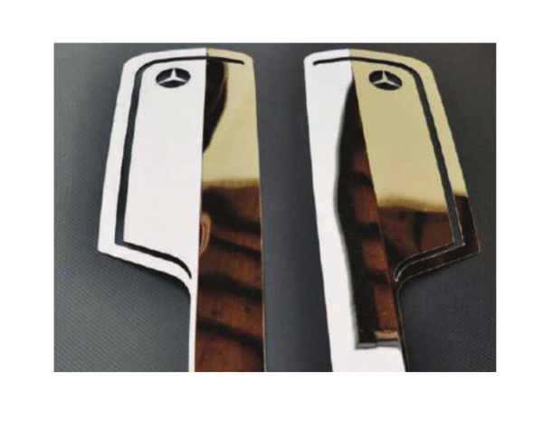 Декорация хром за огледало - Mercedes Actros MP4