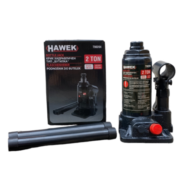 Хидравличен крик тип бутилка 2 тона HAWEK