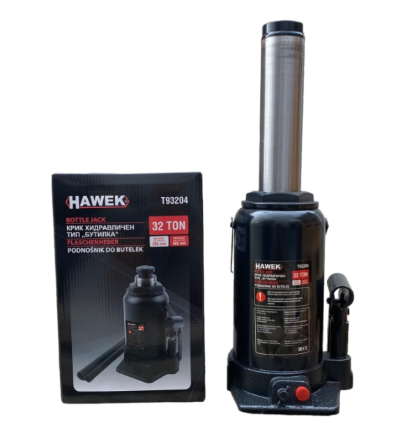 Хидравличен крик тип бутилка 32 тона HAWEK