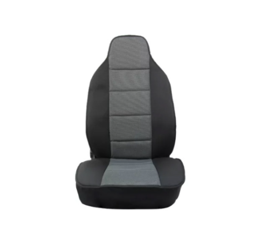 Универсална кожена тапицерия тип масажор син с черен шев