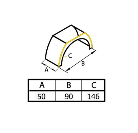 КАЛНИК 500 MM Х 1460 MM