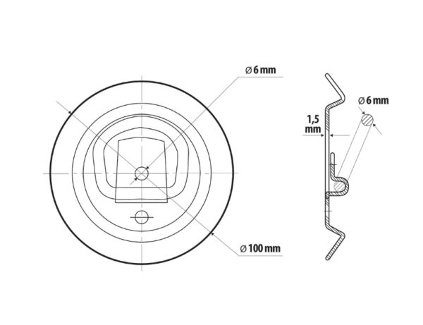 Куки (пръстен) за закрепване на багаж