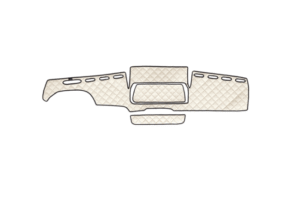 КОЖЕНА ПОСТЕЛКА ЗА ТАБЛО ЗА MAN TGX