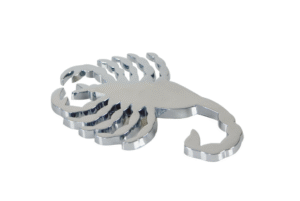 Хром стикер - скорпион