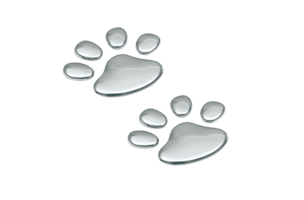 Хром стикер - мечешка лапа