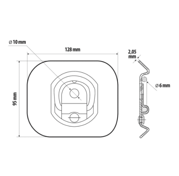 Куки (пръстен) за закрепване на багаж