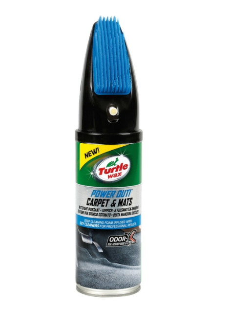 Пяна за почистване на килими и мокетени стелки TurtleWax - 400ml